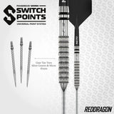 Red Dragon Gian van Veen Tour Edition SP 90% Tungsten Steel Tip Darts-4-21 GRAM-Premier Darts