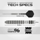 Red Dragon Gian van Veen Tour Edition SP 90% Tungsten Steel Tip Darts-6-21 GRAM-Premier Darts