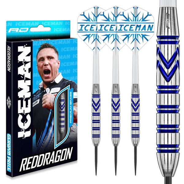 Red Dragon Gerwyn Price SE Brass Steel Tip Darts-1-21 GRAM-Premier Darts