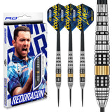 Red Dragon Luke Humphries SE Brass Steel Tip Darts-1-22 GRAM-Premier Darts
