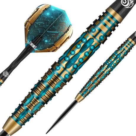 Shot AI Replicant 90% Tungsten Steel Tip Darts-2-23 GRAM-Premier Darts