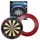 Target Rift Dartboard + Corona Light + Vale Surround Bundle-1-Premier Darts