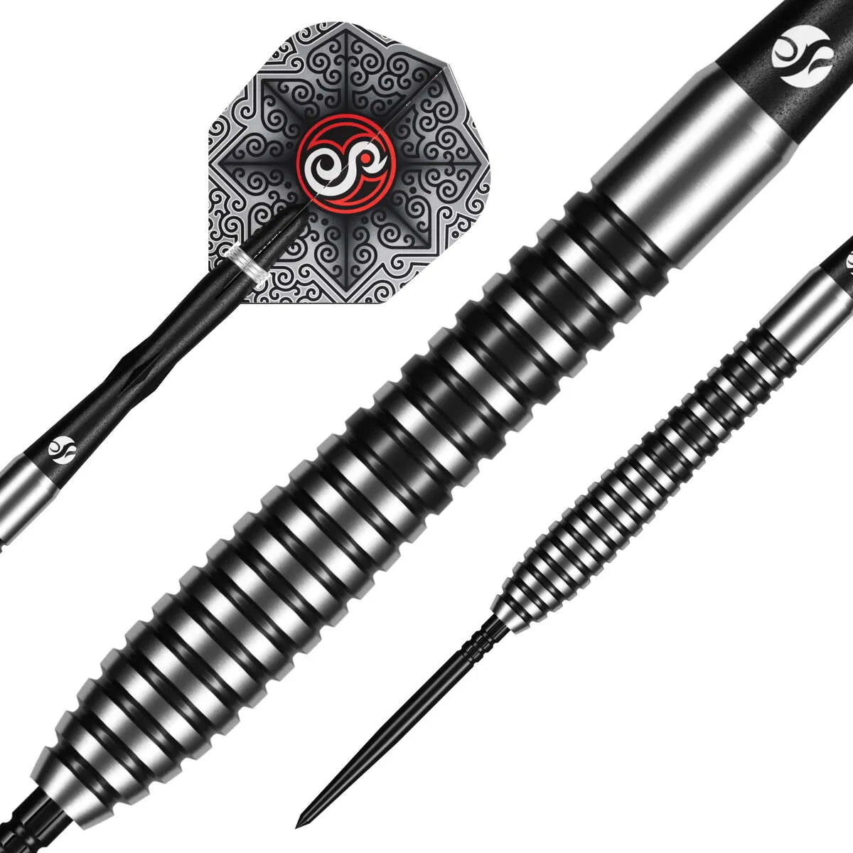 Shot Pro Series Raymond Smith Guru TP 90% Tungsten Steel Tip Darts-2-22 GRAM-Premier Darts