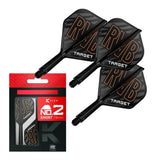 Target Darts Raymond Van Barneveld K-Flex Flight System No2-8-Short-Premier Darts