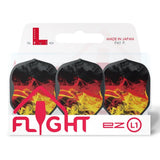 L-Style Darts L-Flight EZ L1 RYB Series V1 Type D Flights-5-Black-Premier Darts
