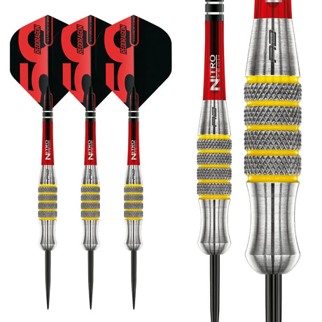 Red Dragon 50 Year Collection Chunky Stumpy 7 85% Tungsten Steel Tip Darts