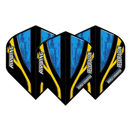 Red Dragon Airwing Luke Humphries Word Champion Black & Blue Standard Flights