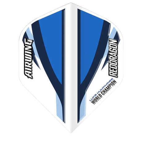 Red Dragon Airwing Luke Humphries Word Champion White & Blue Standard Flights