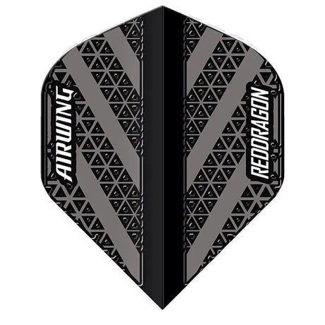 Red Dragon Airwing Moulded Black & Grey Standard Flights