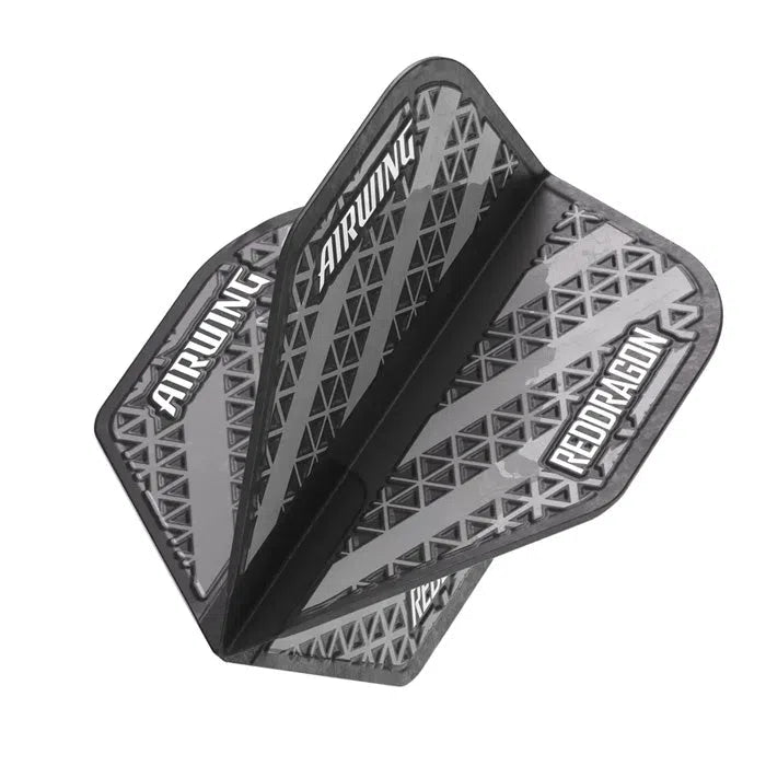 Red Dragon Airwing Moulded Black & Grey Standard Flights