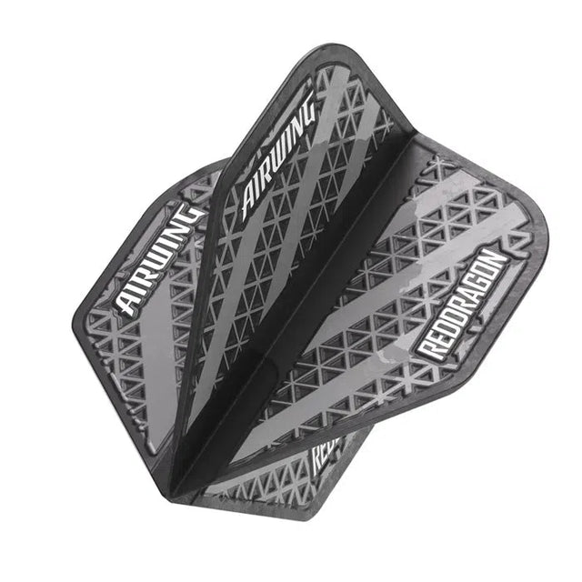 Red Dragon Airwing Moulded Black & Grey Standard Flights