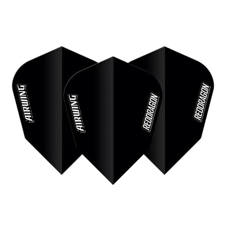 Red Dragon Airwing Moulded Black V-Standard Flights