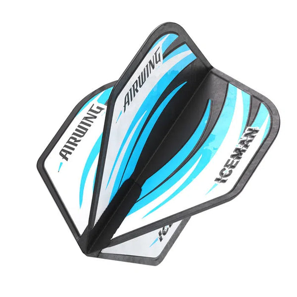 Red Dragon Airwing Moulded Gerwyn Price Black & Blue Standard Flights-1-Premier Darts