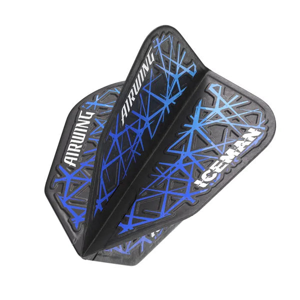 Red Dragon Airwing Moulded Gerwyn Price Blue V-Standard Flights-1-Premier Darts