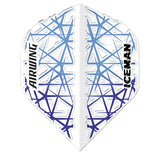 Red Dragon Airwing Moulded Gerwyn Price White Standard Flights