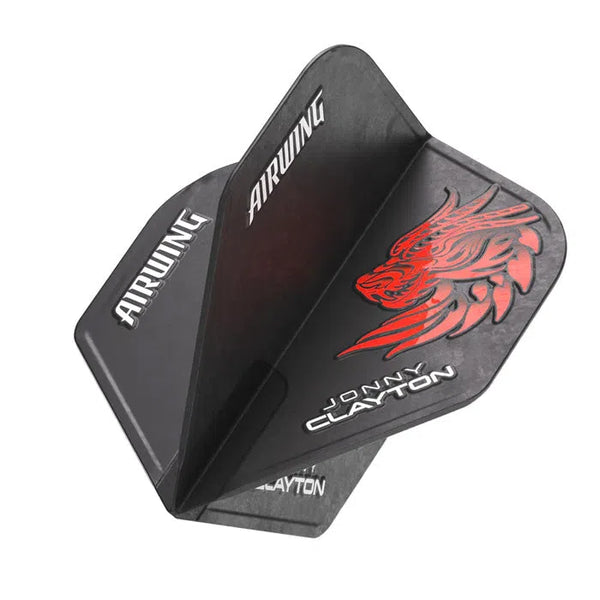 Red Dragon Airwing Moulded Jonny Clayton Dragon Standard Flights-1-Premier Darts