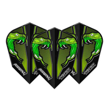 Red Dragon Airwing Moulded Peter Wright Green V-Standard Flights