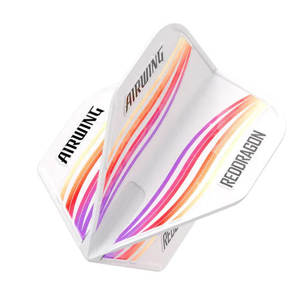 Red Dragon Airwing Moulded Red Wave Standard Flights-1-Premier Darts