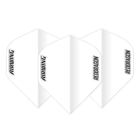 Red Dragon Airwing Moulded White Standard Flights
