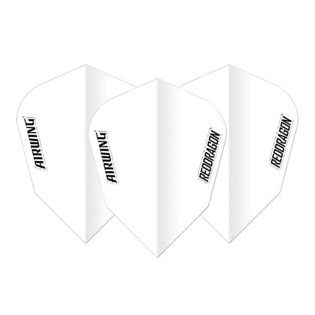 Red Dragon Airwing Moulded White V-Standard Flights