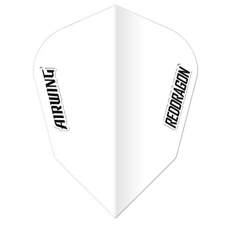 Red Dragon Airwing Moulded White V-Standard Flights