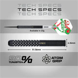 Red Dragon Bullhitters V1 90% Tungsten Steel Tip Darts