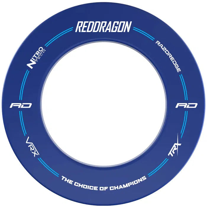 Red Dragon Dartboard Surround - Blue