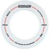 Red Dragon Dartboard Surround - White