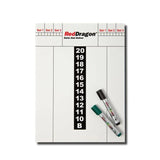 Red Dragon Dry Wipe Score Board