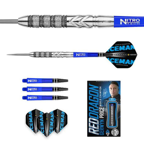 Red Dragon Gerwyn Price Element SE 90% Tungsten Steel Tip Darts