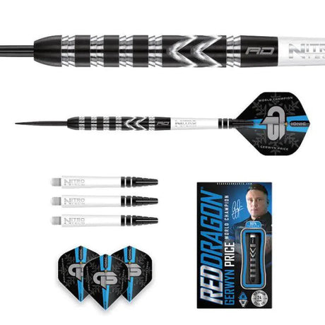 Red Dragon Gerwyn Price World Championship SE 90% Tungsten Steel Tip Darts