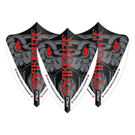 Red Dragon Hardcore Freestyle Ionic Snakebite Grey Snake Flights