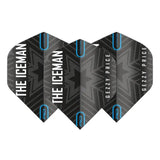 Red Dragon Hardcore Gerwyn Price Black and Grey Snowflake Standard Flights