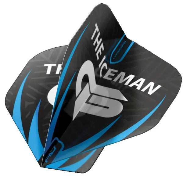 Red Dragon Hardcore Gerwyn Price Black Logo Standard Flights-1-Premier Darts