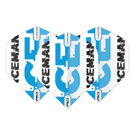 Red Dragon Hardcore Gerwyn Price Blue Logo Standard Flights