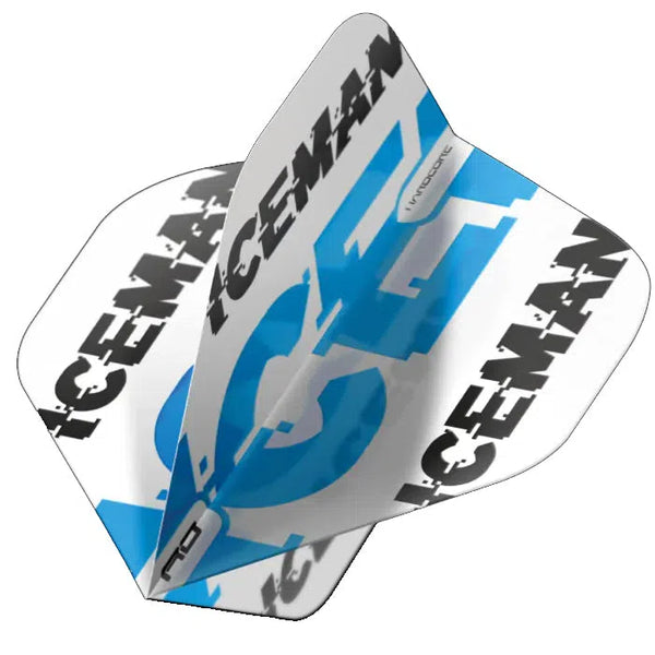 Red Dragon Hardcore Gerwyn Price Blue Logo Standard Flights-1-Premier Darts