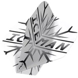 Red Dragon Hardcore Gerwyn Price Grey Snowflake Standard Flights