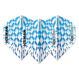 Red Dragon Hardcore Ionic Gerwyn Price Blue and White Burst Standard Flights