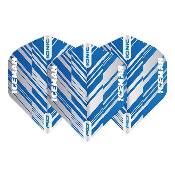 Red Dragon Hardcore Ionic Gerwyn Price Blue & White Stripe Standard Flights
