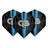 Red Dragon Hardcore Ionic Gerwyn Price World Champion Blue Logo Standard Flights