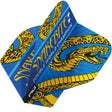 Red Dragon Hardcore Ionic Snakebite Blue & Gold Flights