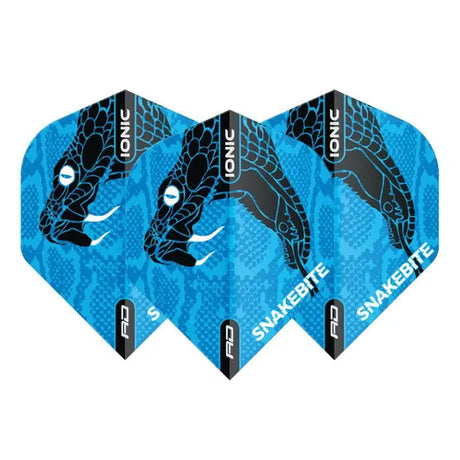 Red Dragon Hardcore Ionic Snakebite Blue Head Flights