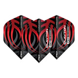 Red Dragon Hardcore Jonny Clayton Black & Red Tribal Flights