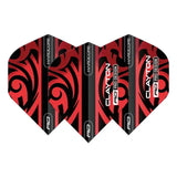 Red Dragon Hardcore Jonny Clayton Red & Black Tribal Flights