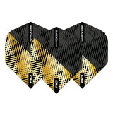 Red Dragon Hardcore Premium Gold & Black Fleck Flights