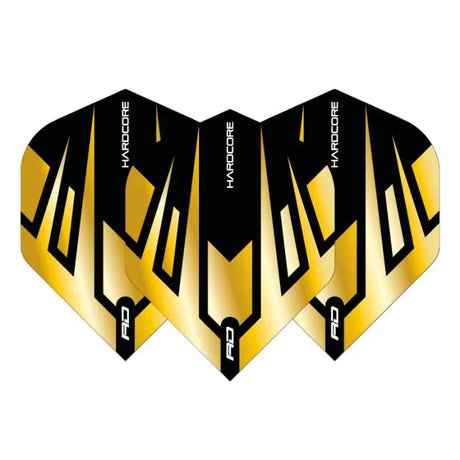Red Dragon Hardcore Premium Gold and Black Tribal Flights