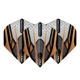 Red Dragon Hardcore Premium Gold, Black & White Flights