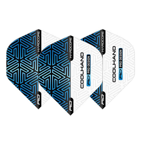 Red Dragon Hardcore Premium Luke Humphries Blue & White Standard Flights