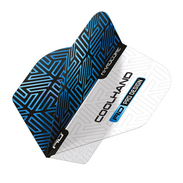 Red Dragon Hardcore Premium Luke Humphries Blue & White Standard Flights-1-Premier Darts