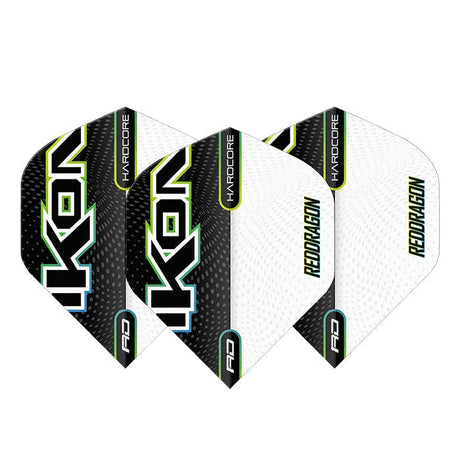 Red Dragon Hardcore Radical Black & White Ikon Flights